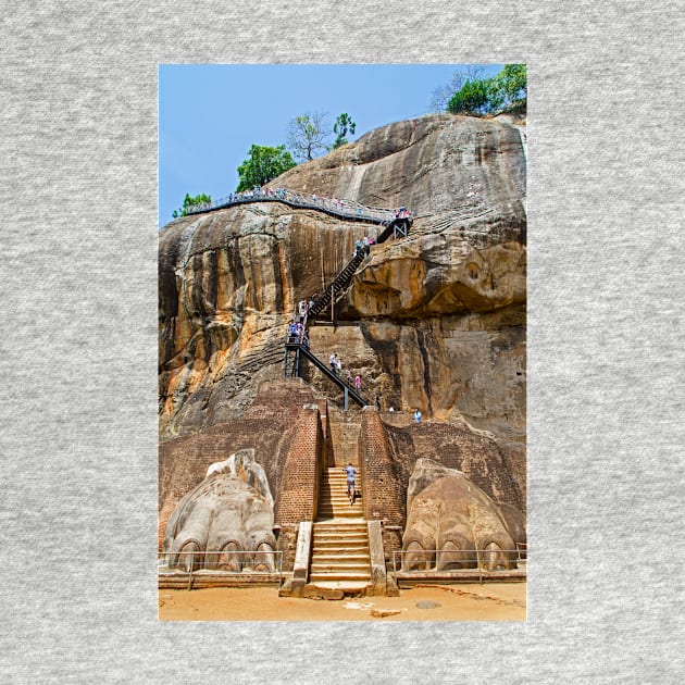 Lion's Paws, Sigiriya. by bulljup